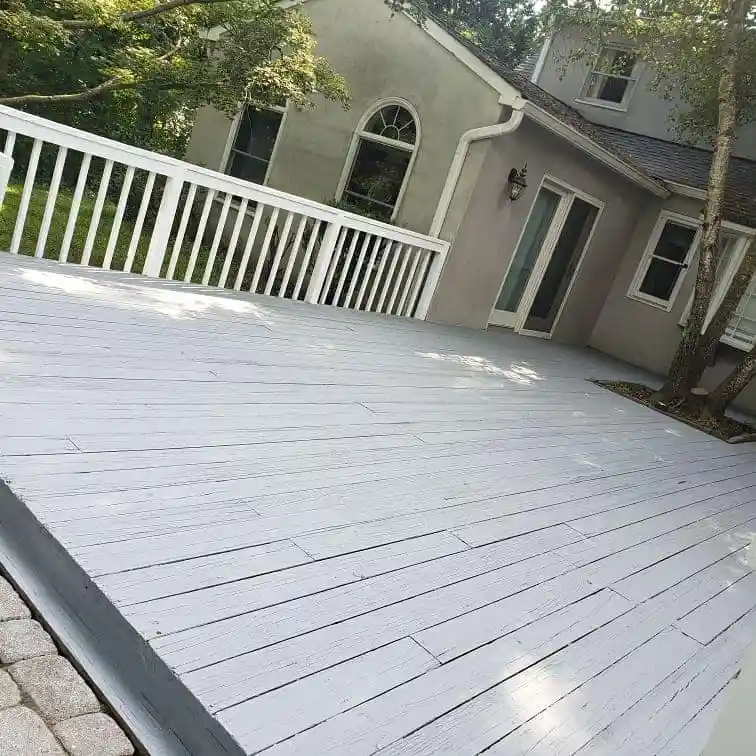 deck painted